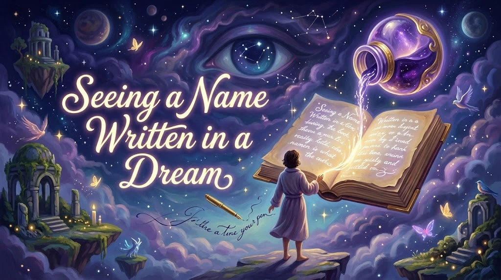 Seeing a Name Written in a Dream