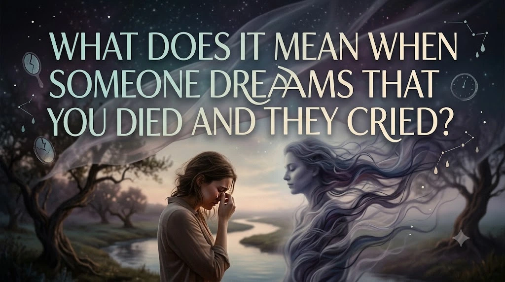 What Does It Mean When Someone Dreams That You Died and They Cried?