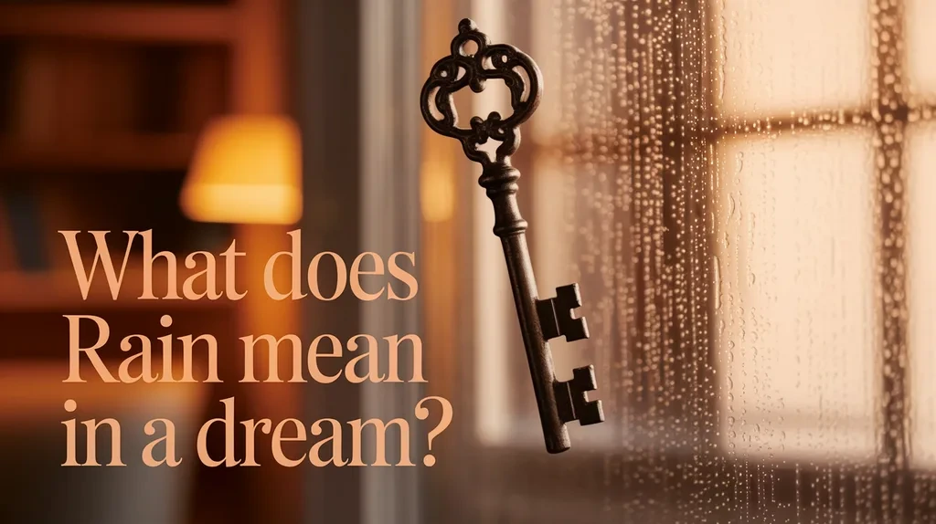What Does Rain Mean in a Dream?