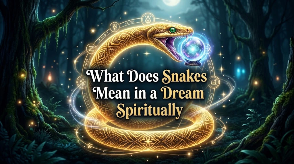 What Does Snakes Mean in a Dream Spiritually